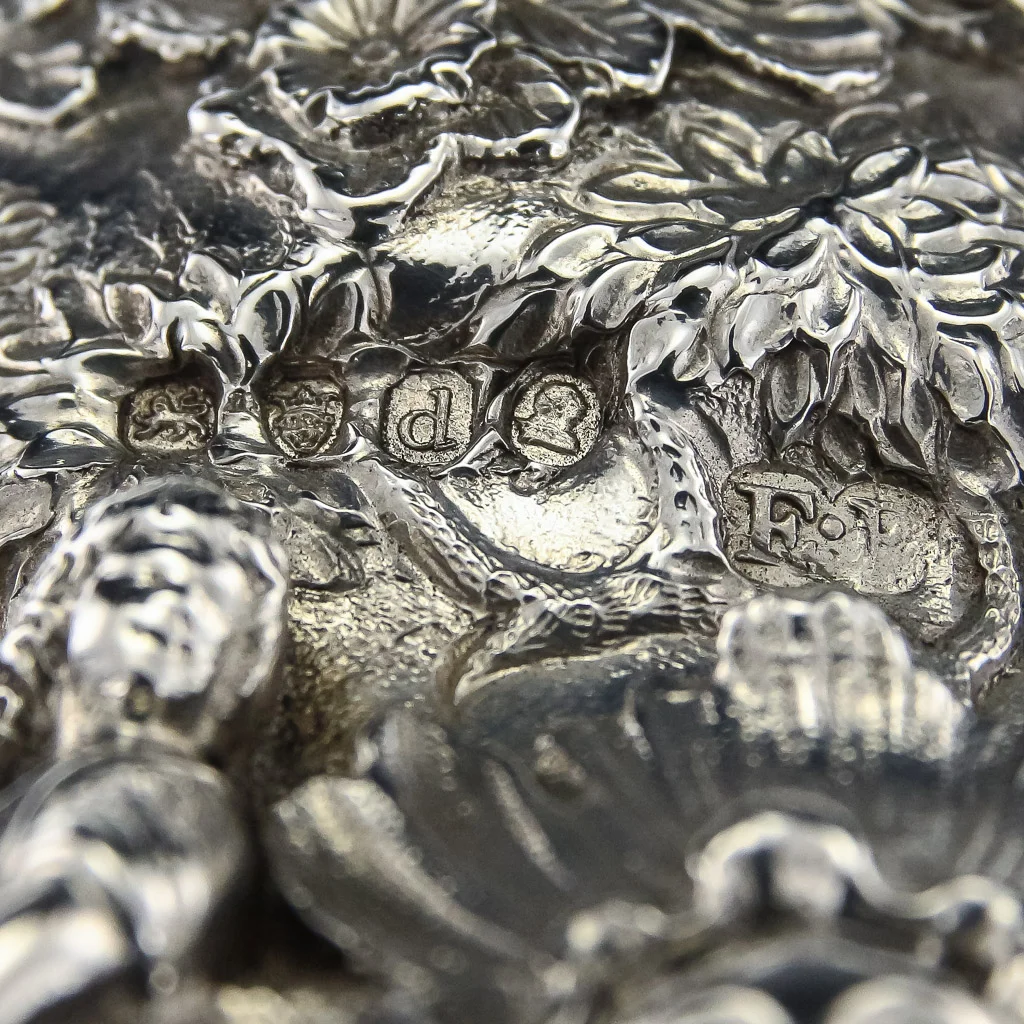 Pushkin Antiques - ANTIQUE 19thC RARE GEORGIAN SOLID SILVER MAGNIFICENT CREAM JUG, E FARRELL c.1819-20.jpg