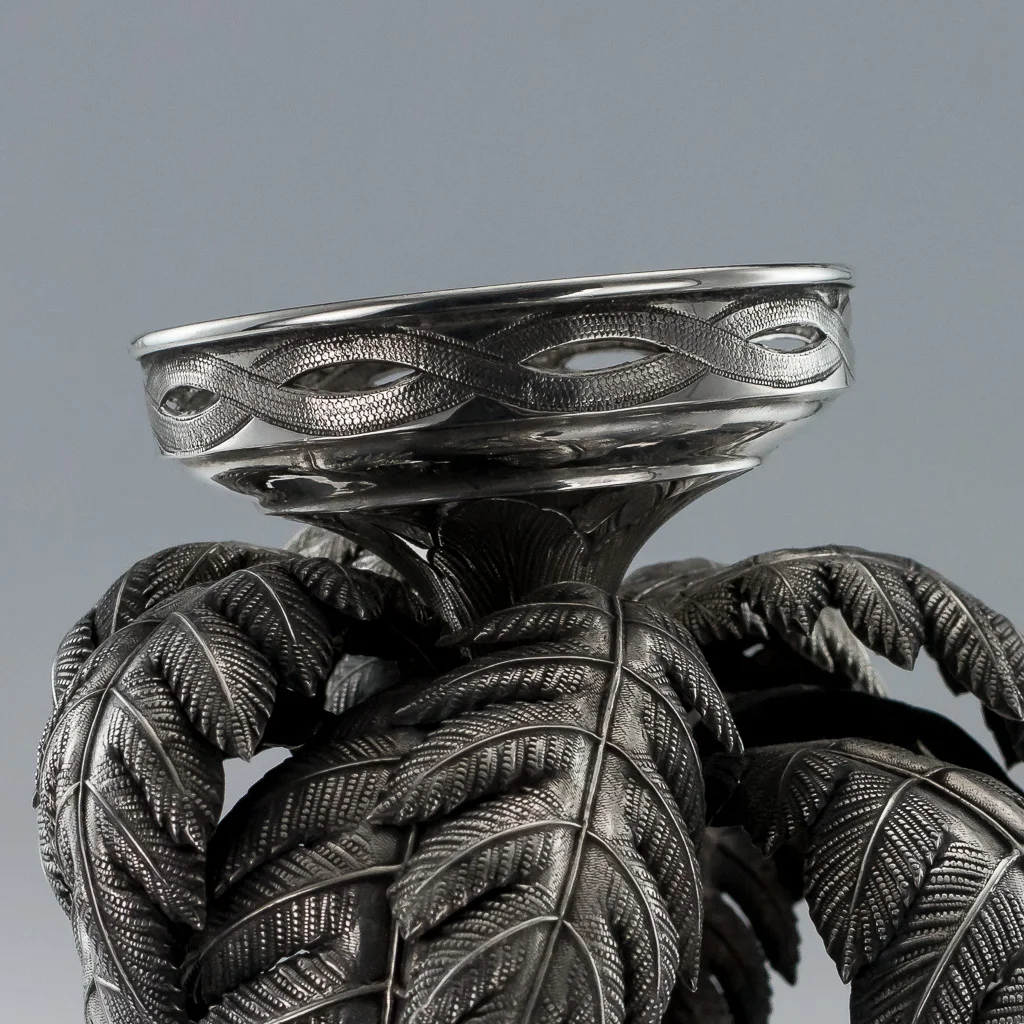 Pushkin Antiques - ANTIQUE 19thC RUSSIAN IMPORT SOLID SILVER IMPRESSIVE CENTERPIECE c.1880-08.jpg