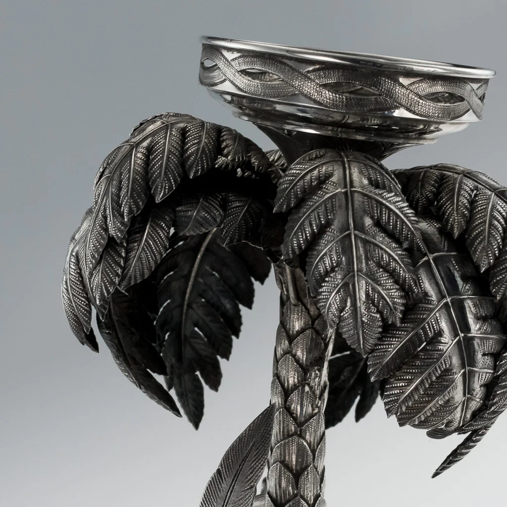 Pushkin Antiques - ANTIQUE 19thC RUSSIAN IMPORT SOLID SILVER IMPRESSIVE CENTERPIECE c.1880-11.jpg