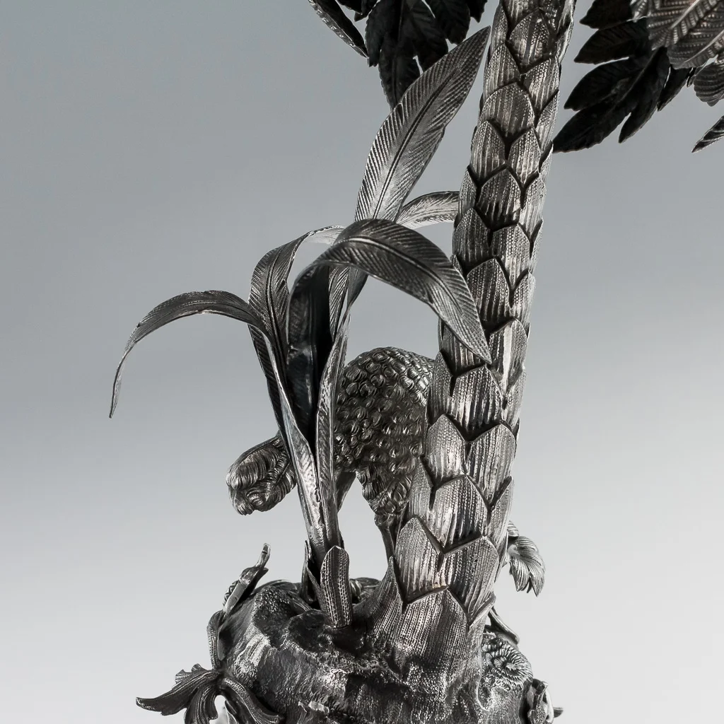 Pushkin Antiques - ANTIQUE 19thC RUSSIAN IMPORT SOLID SILVER IMPRESSIVE CENTERPIECE c.1880-12.jpg