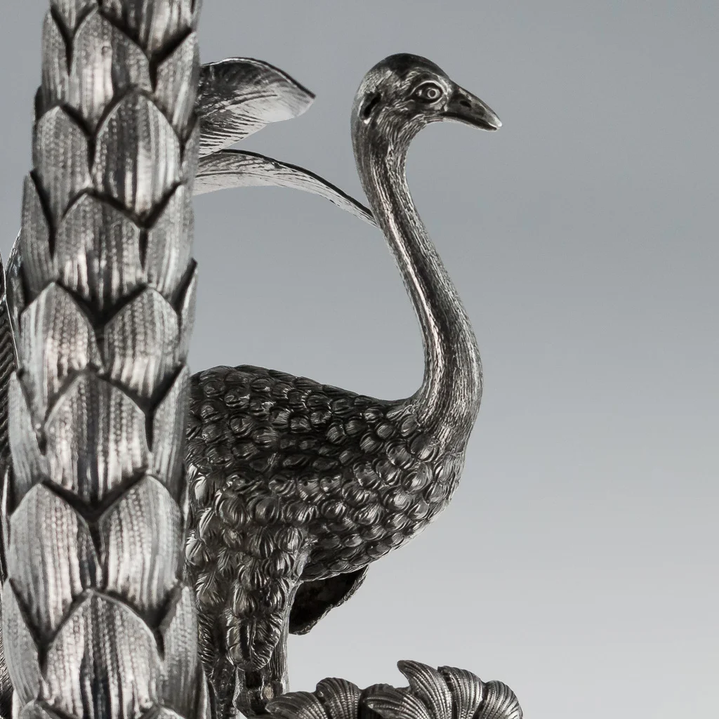 Pushkin Antiques - ANTIQUE 19thC RUSSIAN IMPORT SOLID SILVER IMPRESSIVE CENTERPIECE c.1880-15.jpg