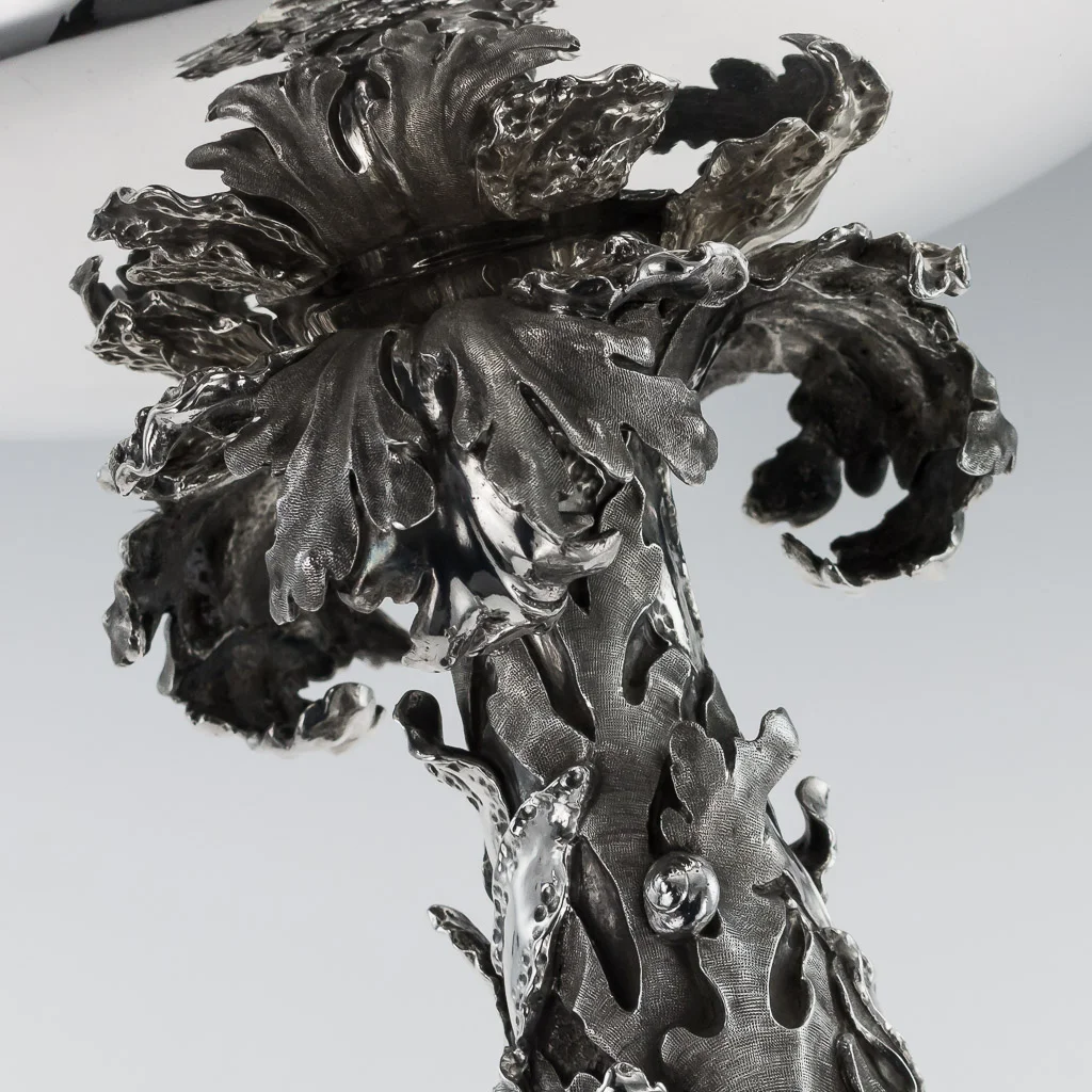 Pushkin Antiques - ANTIQUE 19thC VICTORIAN SOLID SILVER MONUMENTAL CENTREPIECE BOWL, LONDON c.1843-19.jpg