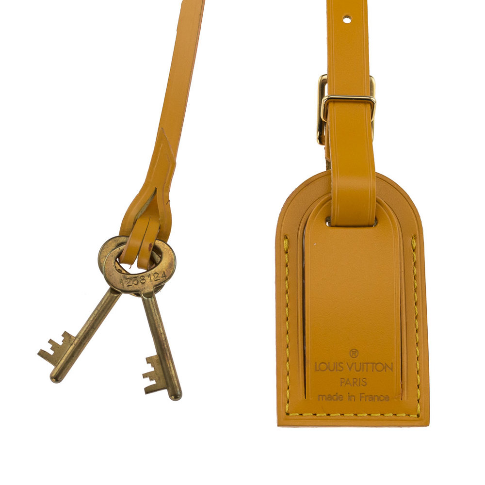 Vintage Louis Vuitton Yellow Epi Micro Cylinder Bag – Treasures of NYC
