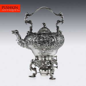 Antique Silver, Paul Storr, Silver Tea Urn