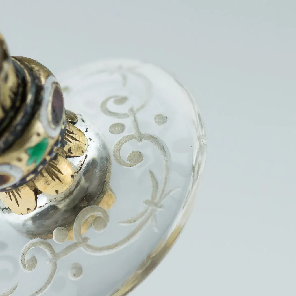 Pushkin Antiques - ANTIQUE 19thC AUSTRIAN SOLID SILVER-GILT ENAMEL, ROCK CRYSTAL EWER & STAND c1880-14.jpg