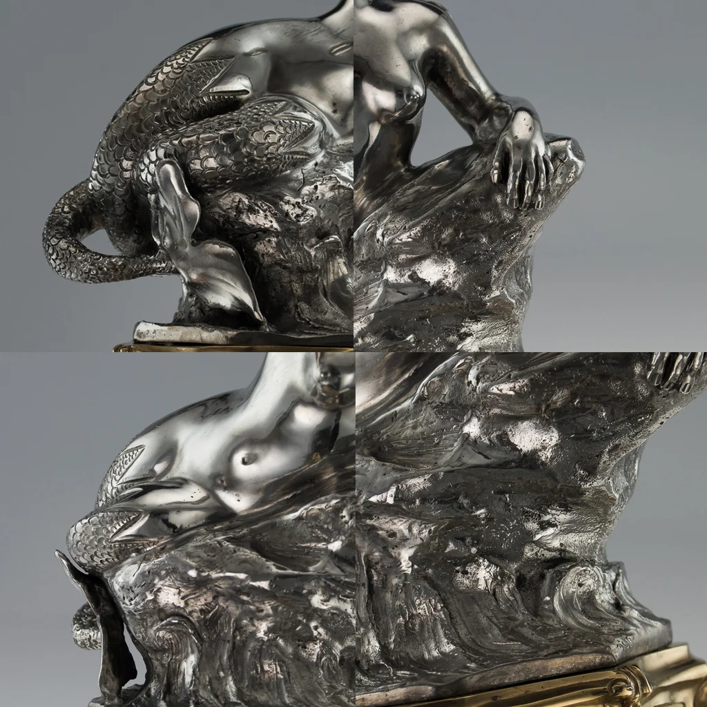 Pushkin Antiques - ANTIQUE 20thC ITALIAN EUGENIO AVOLIO SOLID SILVER SCULPTURES, NAPLES c.1930-15.jpg