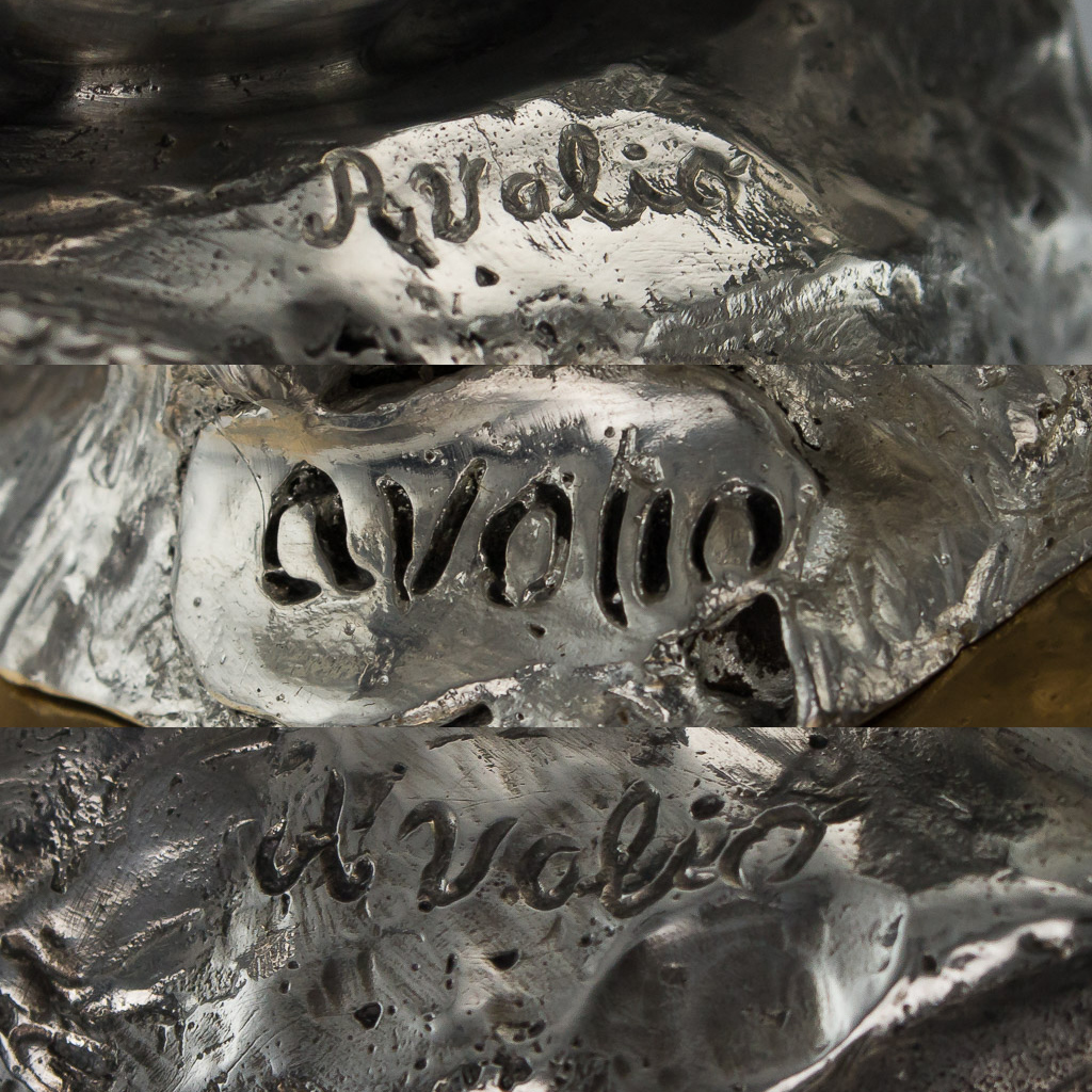 Pushkin Antiques - ANTIQUE 20thC ITALIAN EUGENIO AVOLIO SOLID SILVER SCULPTURES, NAPLES c.1930-22.jpg