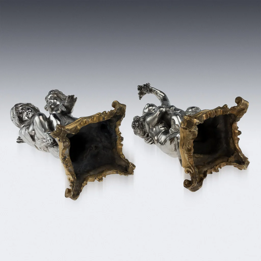 Pushkin Antiques - ANTIQUE 20thC ITALIAN EUGENIO AVOLIO SOLID SILVER SCULPTURES, NAPLES c.1930-05.jpg