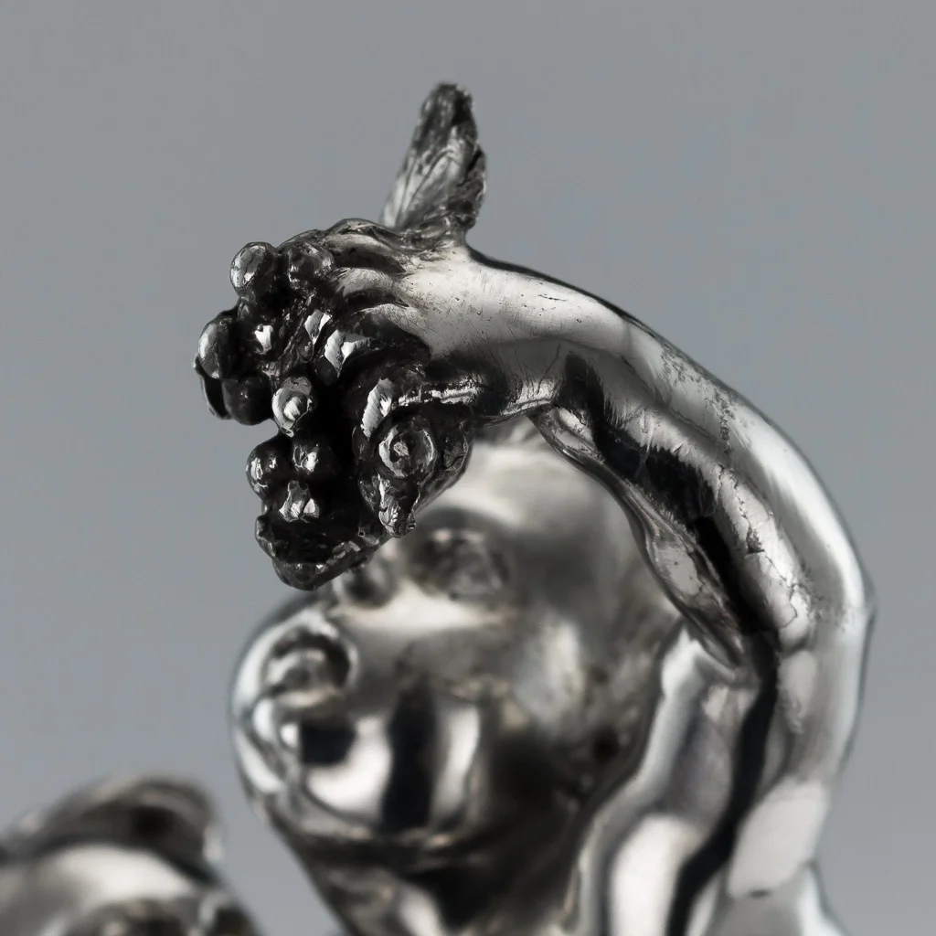 Pushkin Antiques - ANTIQUE 20thC ITALIAN EUGENIO AVOLIO SOLID SILVER SCULPTURES, NAPLES c.1930-07.jpg