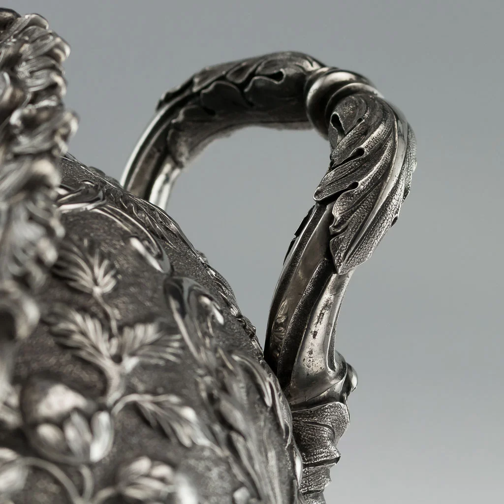 Pushkin Antiques - ANTIQUE 19TH CENTURY GEORGIAN EXCEPTIONALLY RARE SOLID SILVER HOT WATER URN : SAMOVAR, HENNELL c.1821 - 18.jpg