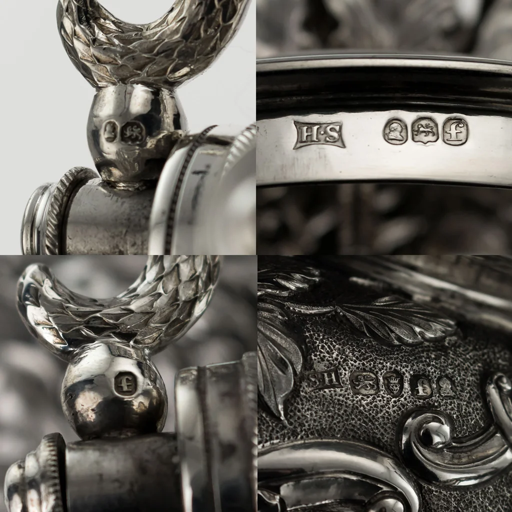 Pushkin Antiques - ANTIQUE 19TH CENTURY GEORGIAN EXCEPTIONALLY RARE SOLID SILVER HOT WATER URN : SAMOVAR, HENNELL c.1821 - 24.jpg