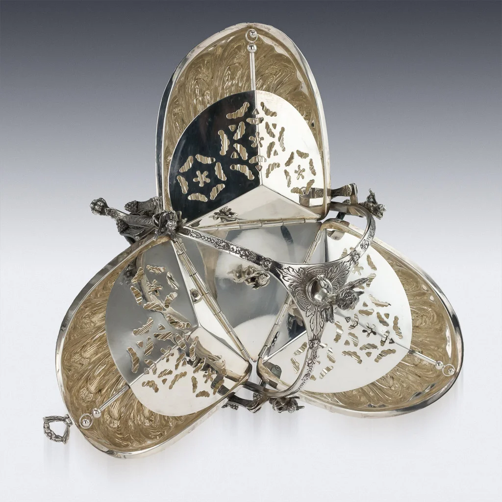 PUSHKIN ANTIQUES 2 - STUNNING 20thC ITALIAN SOLID SILVER 925 BISCUIT BOX, CASSETTI c.1970 - 06.jpg