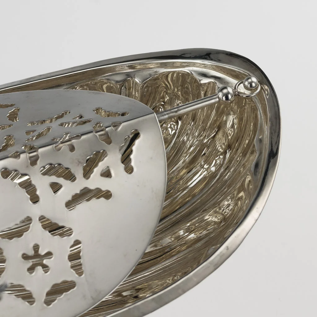 PUSHKIN ANTIQUES 2 - STUNNING 20thC ITALIAN SOLID SILVER 925 BISCUIT BOX, CASSETTI c.1970 - 18.jpg