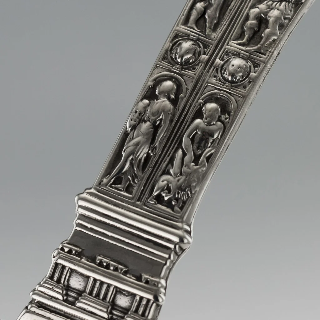 PUSHKIN ANTIQUES 2 - ANTIQUE 19thC RARE VICTORIAN SOLID SILVER CHAMBERSTICK, EDWARD FARRELL c.1846 - 07.jpg