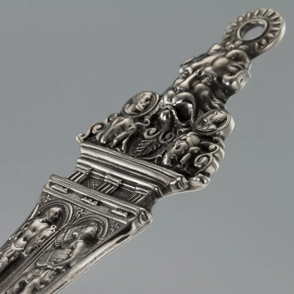 PUSHKIN ANTIQUES 2 - ANTIQUE 19thC RARE VICTORIAN SOLID SILVER CHAMBERSTICK, EDWARD FARRELL c.1846 - 09.jpg