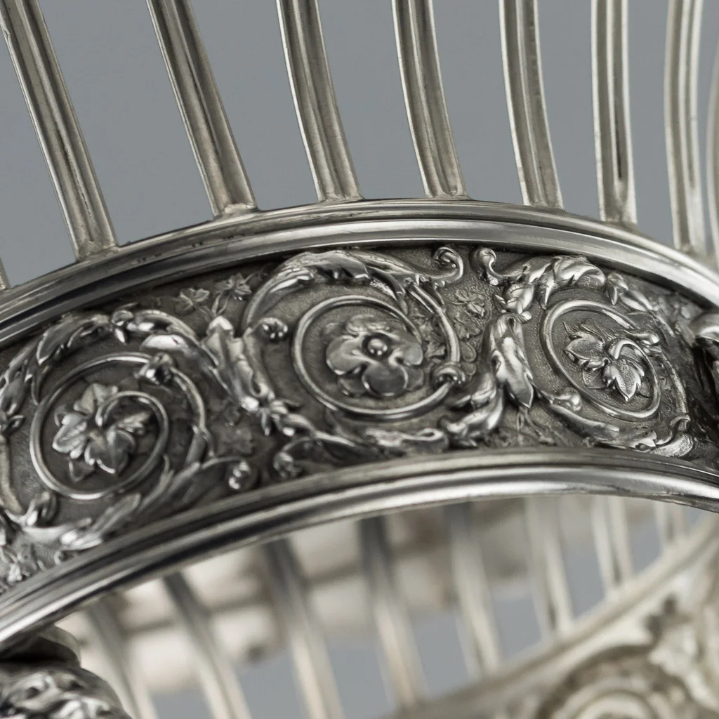 PUSHKIN ANTIQUES LONDON - ANTIQUE 19THC GEORGIAN SOLID SILVER FIGURAL CENTERPIECE, BENJAMIN SMITH C.1820 - 13.jpg