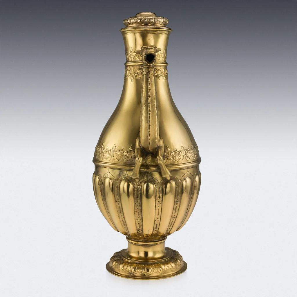 PUSHKIN ANTIQUES LONDON - ANTIQUE 19thC VICTORIAN ELKINGTON ELECTROTYPE MONUMENTAL KREMLIN JUG c.1880 - 04.jpg