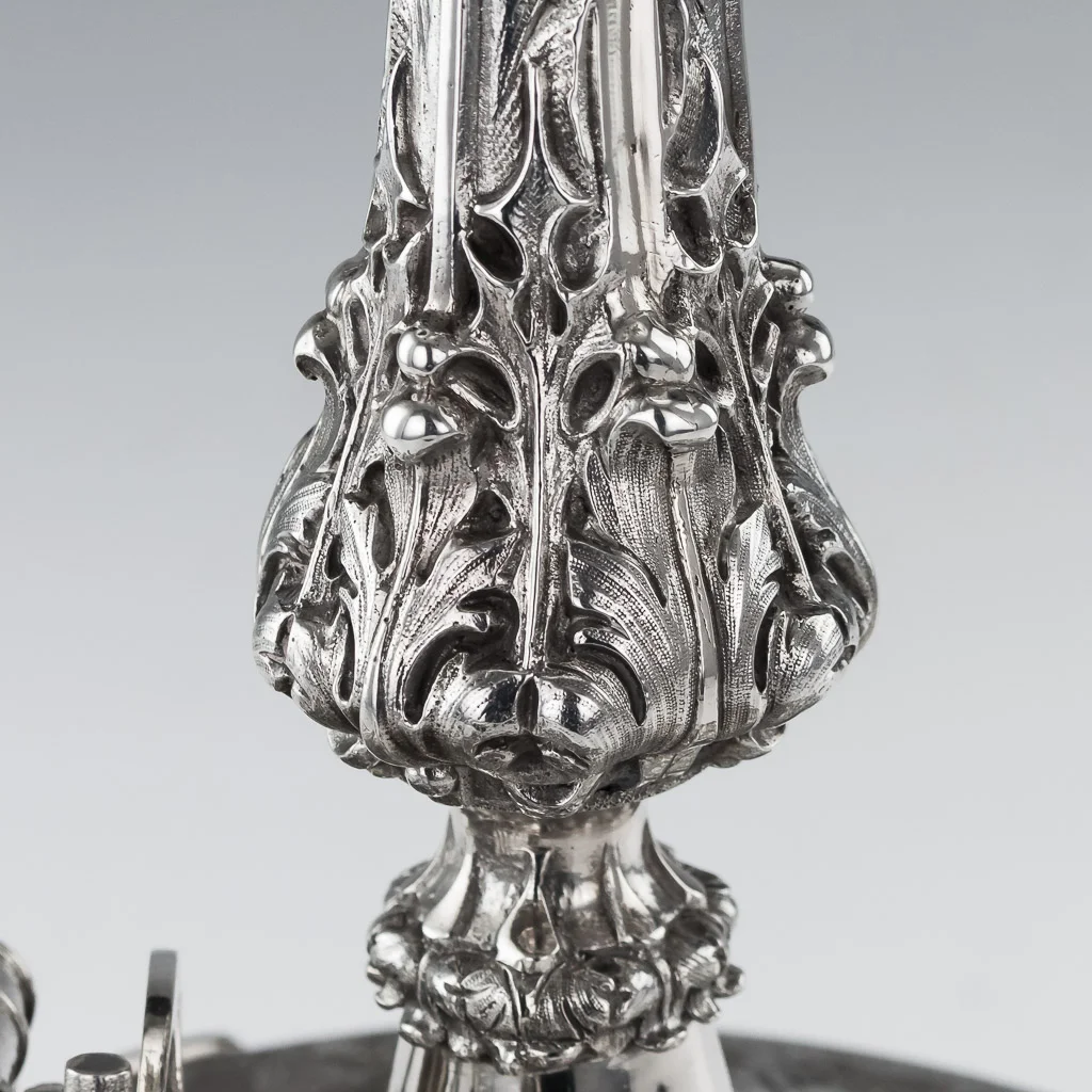 Pushkin Antiques - ANTIQUE 19thC VICTORIAN SOLID SILVER ROYAL ARTILLERY CENTREPIECE c.1874 - 08.jpg
