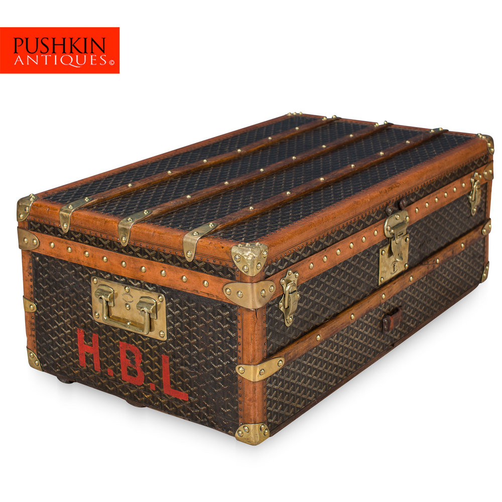 The History of Maison Goyard and Their Iconic Trunks - Cottages