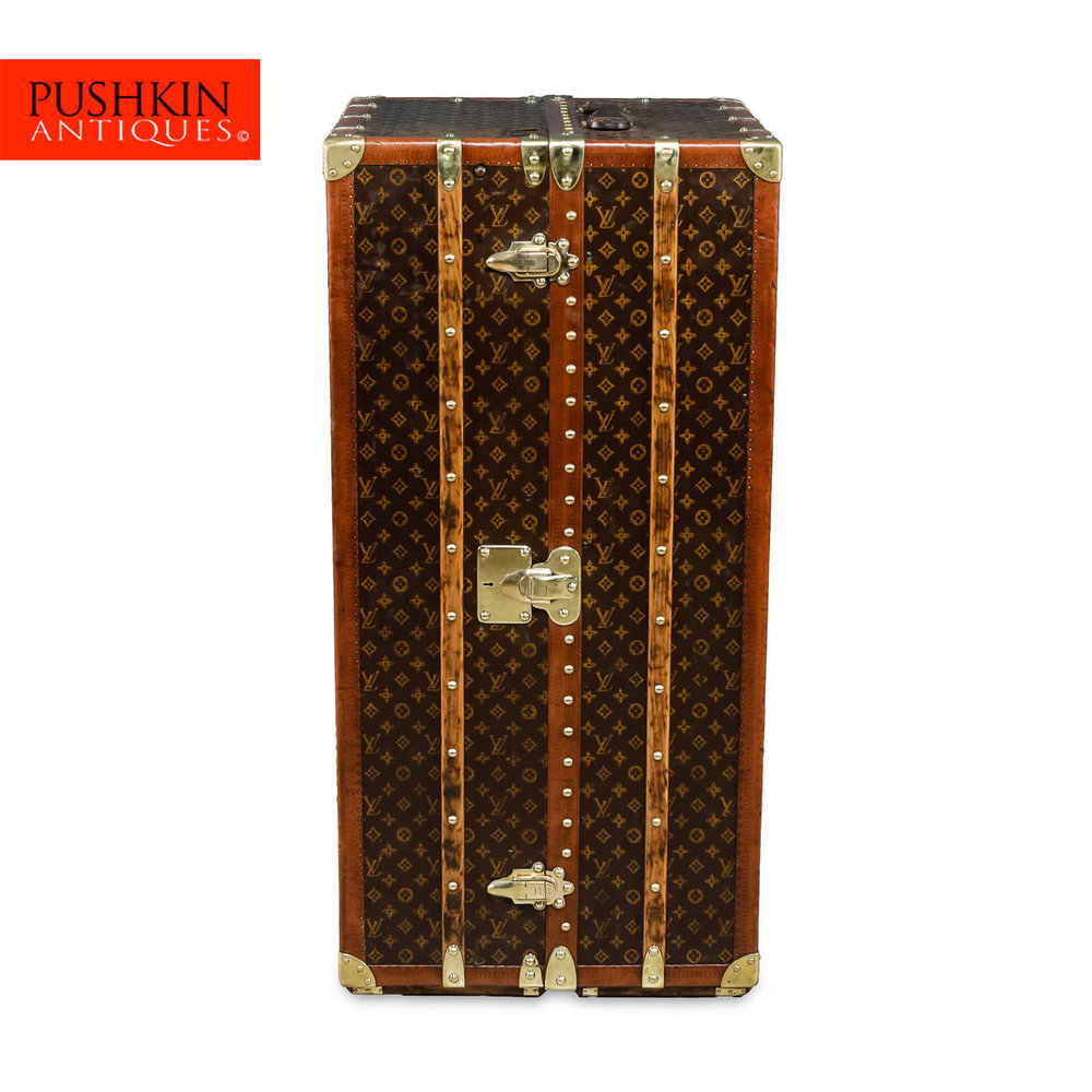 Louis Vuitton 1930's Wardrobe trunk 