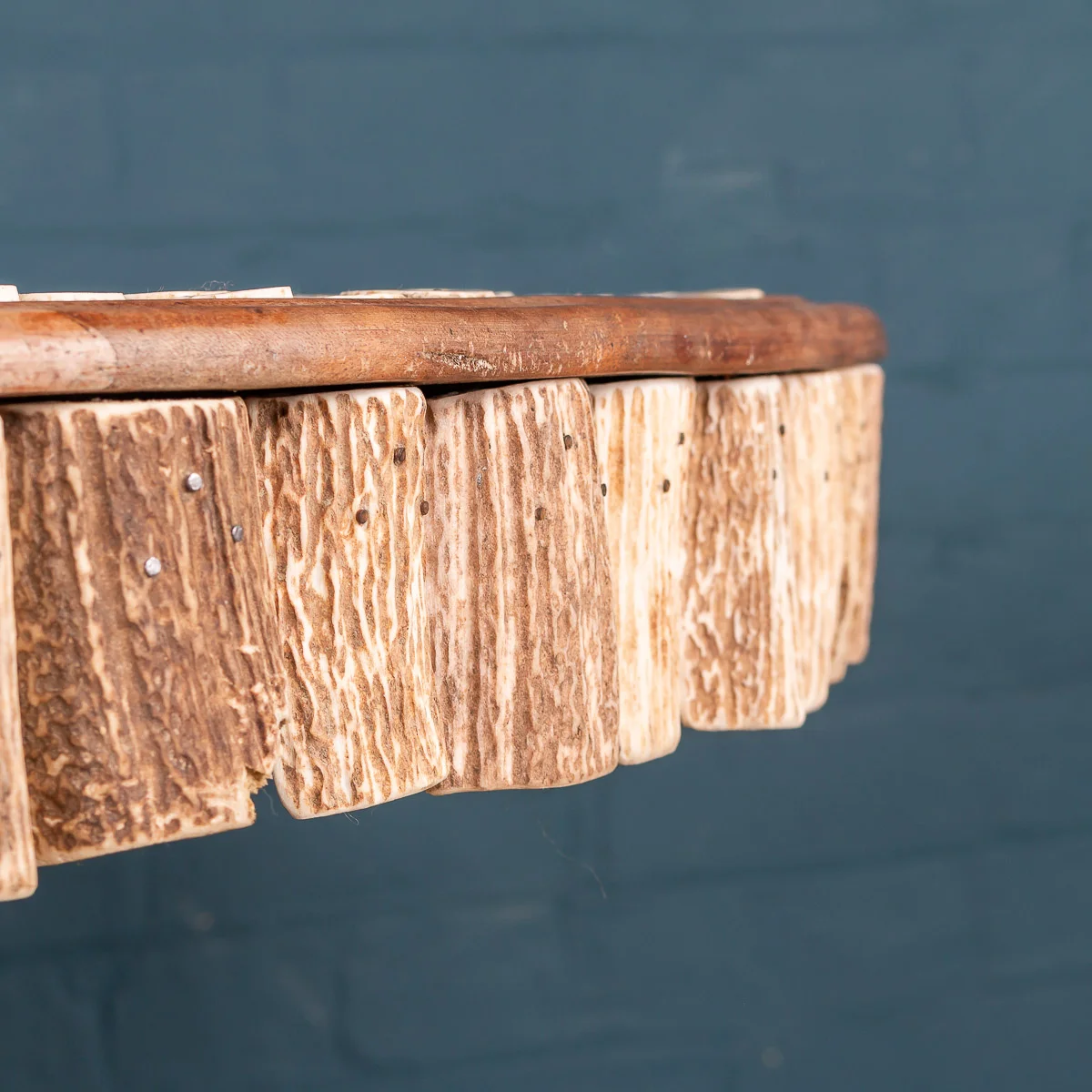 pushkin antiques - UNUSUAL 20thC ANTLER HORN TABLE IN THE MANNER OF ANTHONY REDMILE c.1950 - 12.jpg