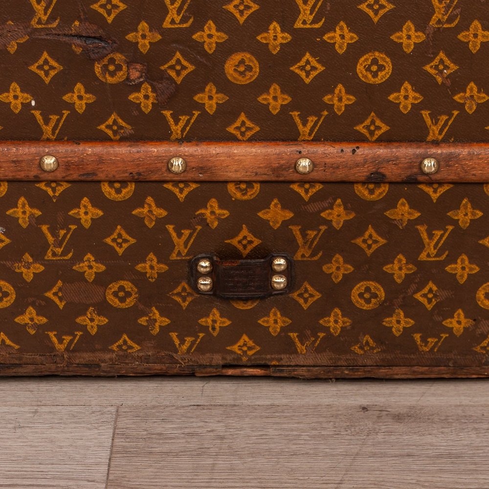 ANTIQUE 20thC VERY RARE LOUIS VUITTON HAT TRUNK c.1900 — Pushkin Antiques