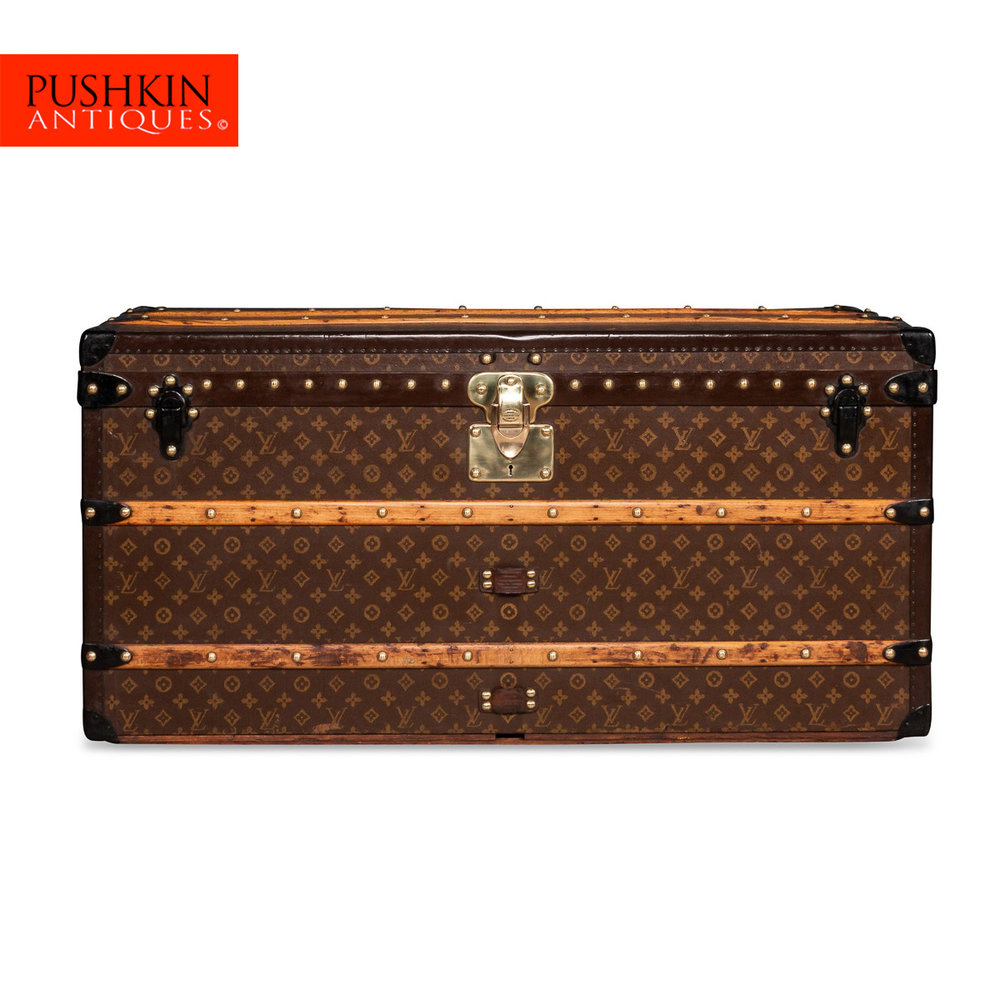 Sold at Auction: 19TH C LV TRIANON TRUNK