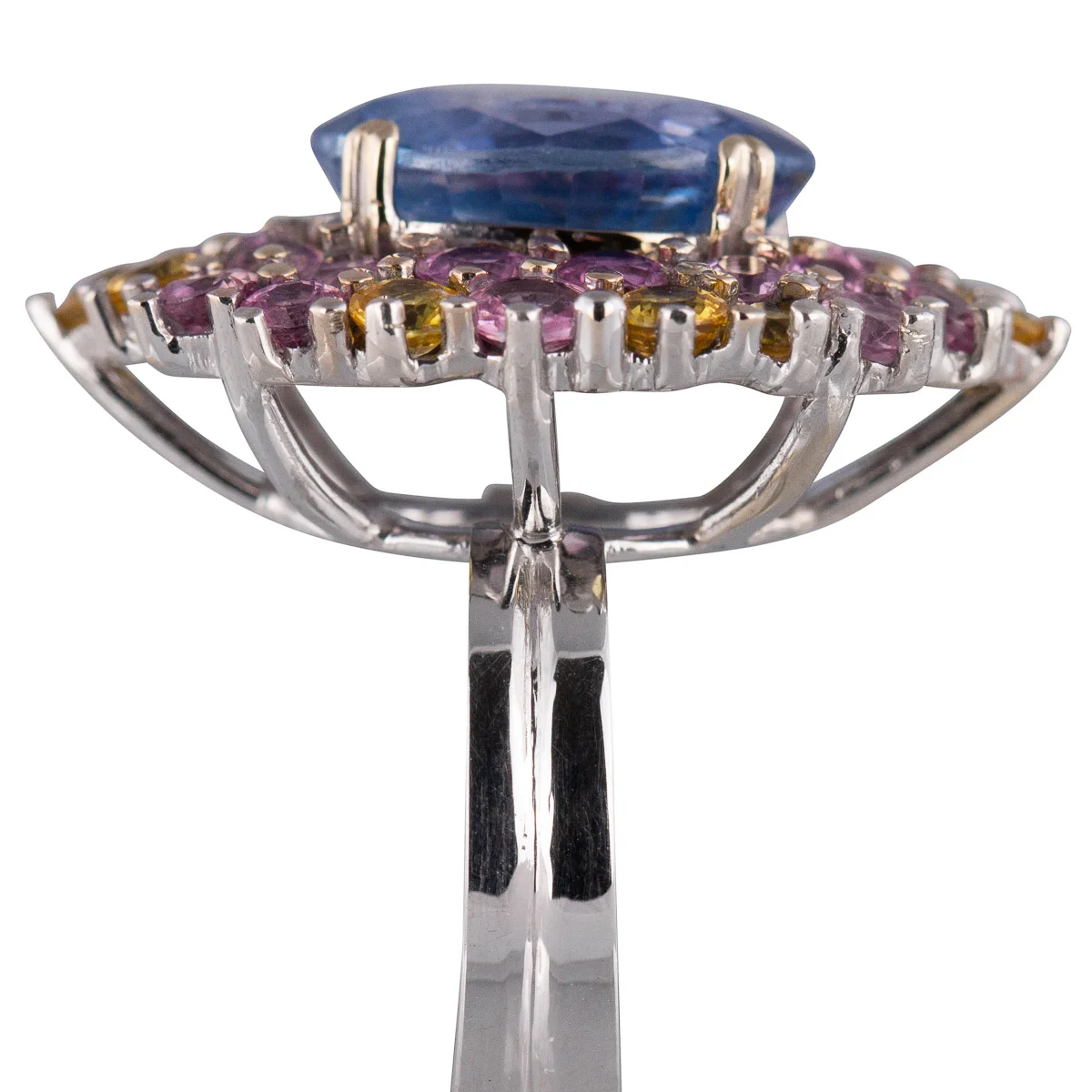 Pushkin Antiques - NATURAL SAPPHIRES 14.6 CARAT 18k GOLD RING - 5.jpg