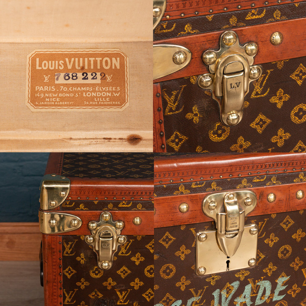 Louis Vuitton Monogram Hat Box trunk c1910  Louis vuitton trunk, Louis  vuitton hat, Monogram hats