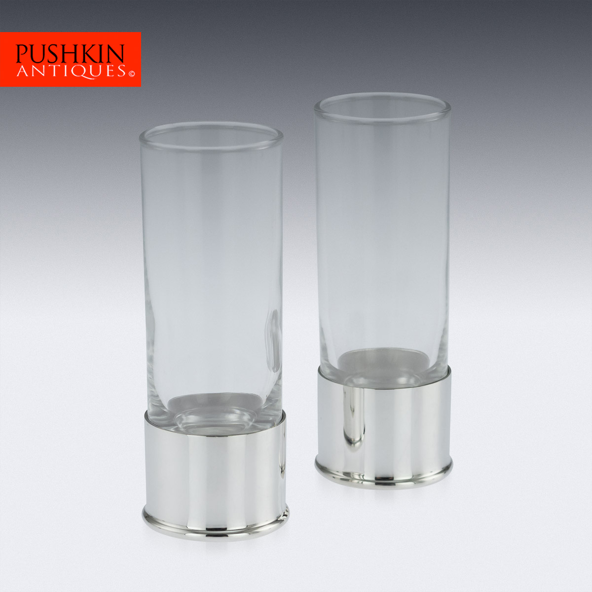BUTT MARKER 12 SHOOTING SILVER SHOT GLASSES, PUSHKIN ALEXANDER c.2019 - 1.jpg