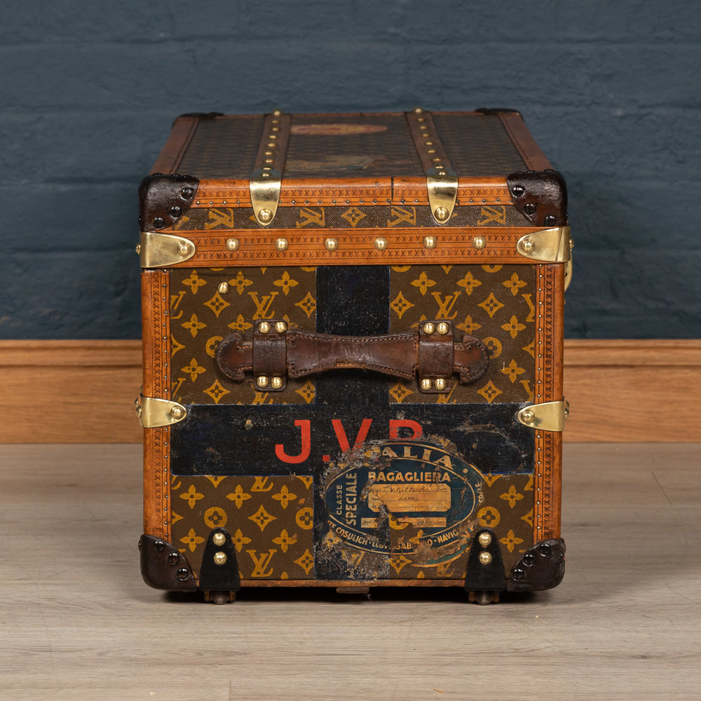 EXTREMELY RARE LOUIS VUITTON STOKOWSKI TRUNK c.1940 — Pushkin Antiques