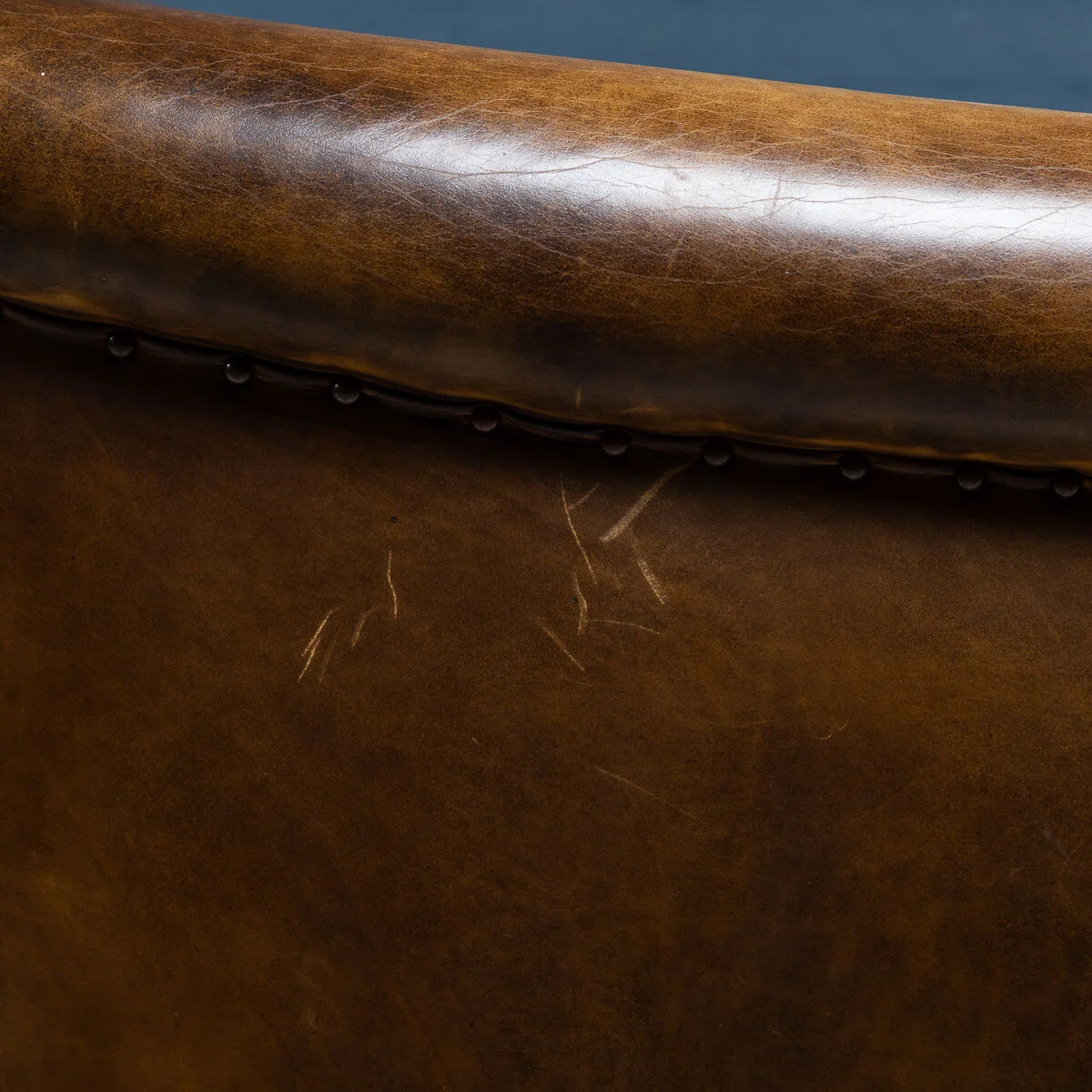 Pushkin Antiques - MASSIVE 20thC DUTCH SHEEPSKIN LEATHER SOFA c.1970 - 11.jpg