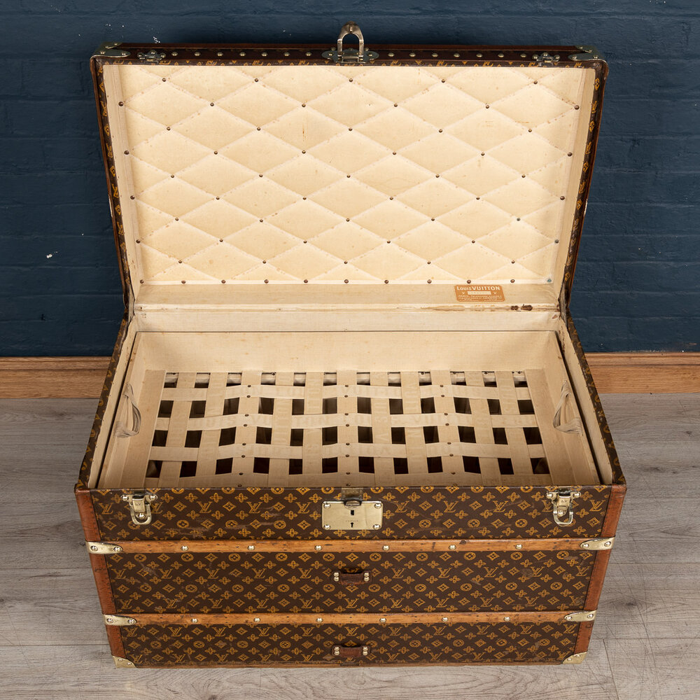 Bonhams Cars : A large Louis Vuitton 'Haute Courier' trunk, circa