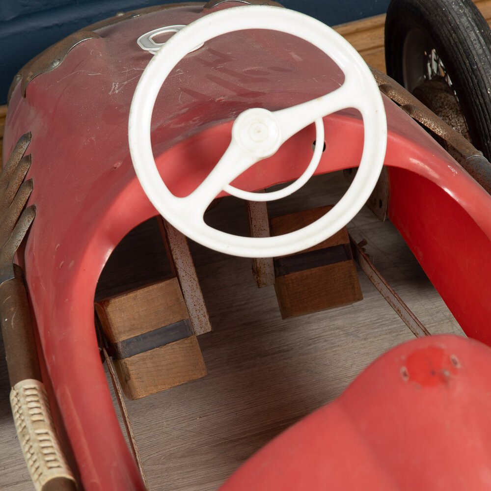 A RARE PEDAL CAR MADE BY PINES, ITALY c.1964 — Pushkin Antiques