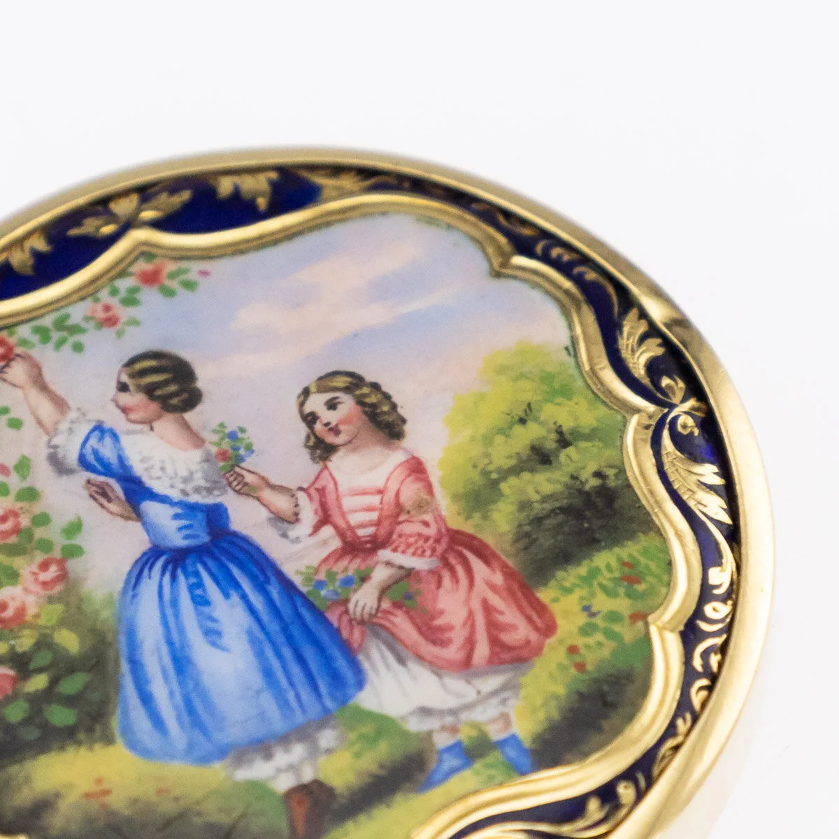 Pushkin Antiques - ANTIQUE 20thC RUSSIAN 14k GOLD & ENAMEL PILL BOX, MOSCOW c.1900 - 8.jpg