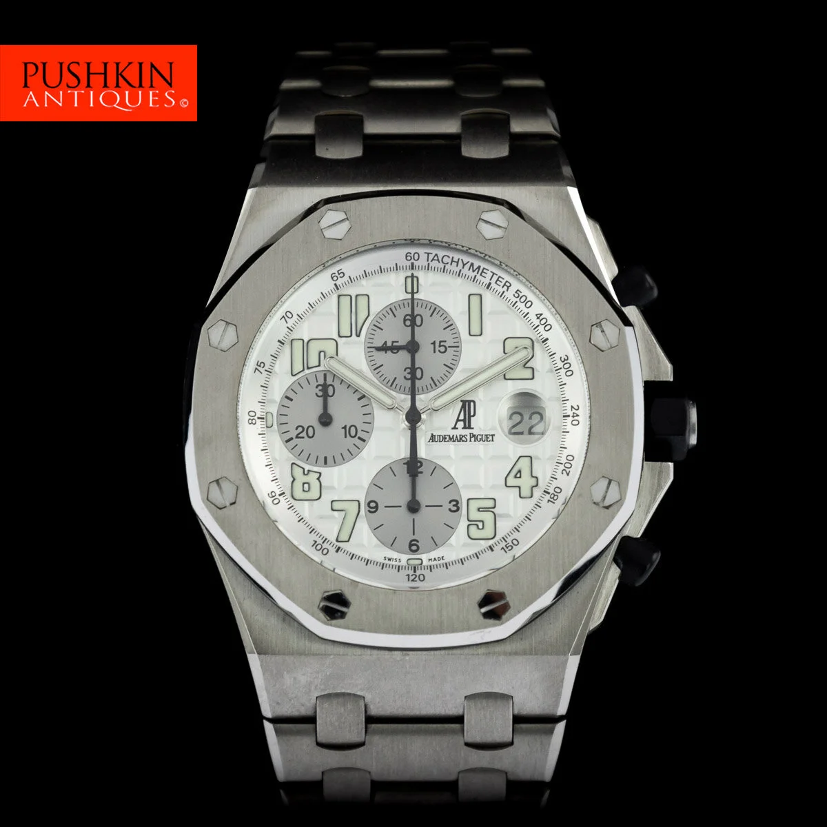 Pushkin Antiques - Audemars Piguet Royal Oak Offshore 25721TI.OO.1000TI.05.A titanium full set 2006 - 1.jpg