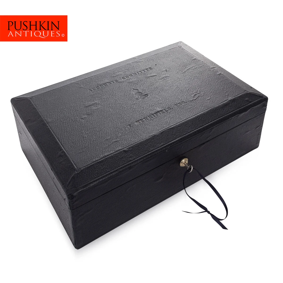 Pushkin Antiques - ANTIQUE 20thC ENGLISH GOVERNMENT COMMITTEE BOX, F MERRIFIELD ESQ c.1900 - 1.jpg