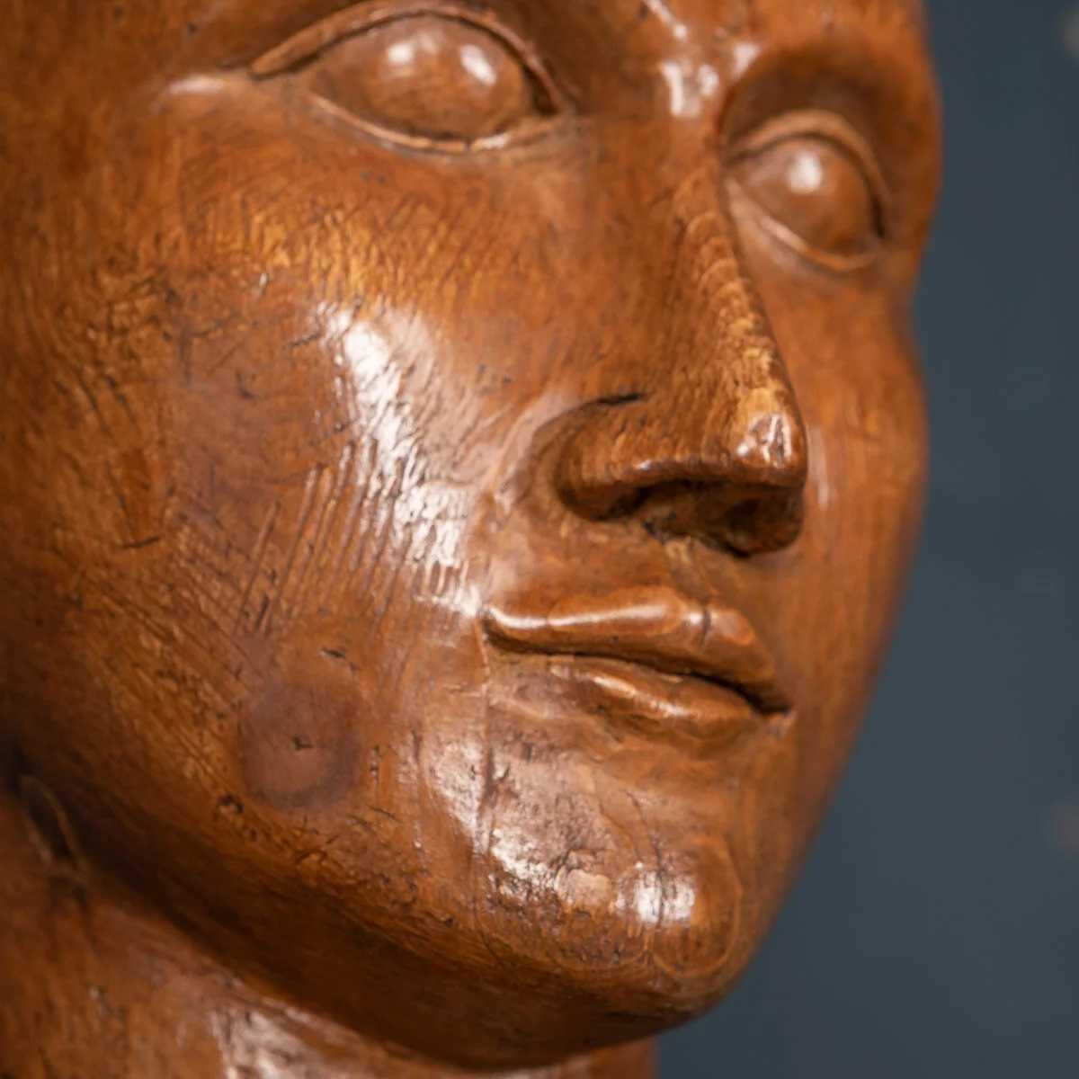 Pushkin Antiques - ANTIQUE 19thC LIFE-SIZE WOODEN ARTIST'S LAY FIGURE c.1880 - 13.jpg