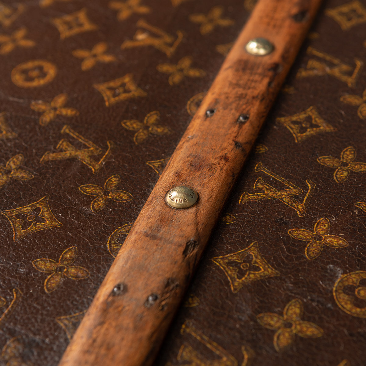 Pushkin Antiques - STUNNING 20thC LOUIS VUITTON CABIN TRUNK IN MONOGRAM CANVAS, PARIS c.1930 - 75.jpg
