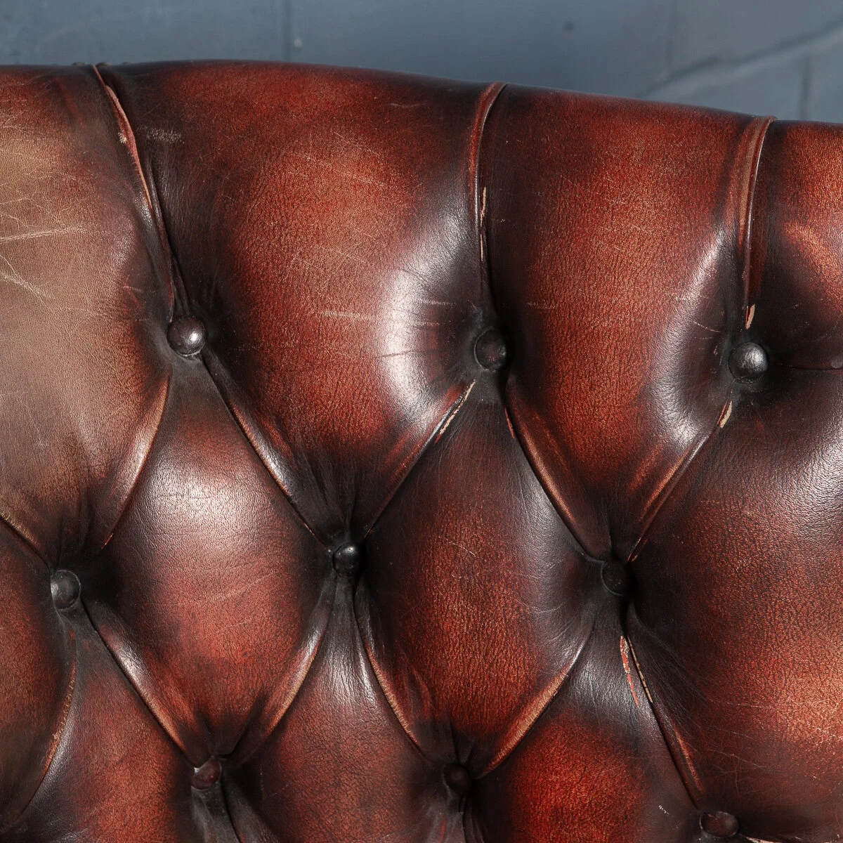 PUSHKIN ANTIQUES - LATE 20th CENTURY PAIR OF ENGLISH LEATHER BARREL BACK ARMCHAIRS - 20.jpg