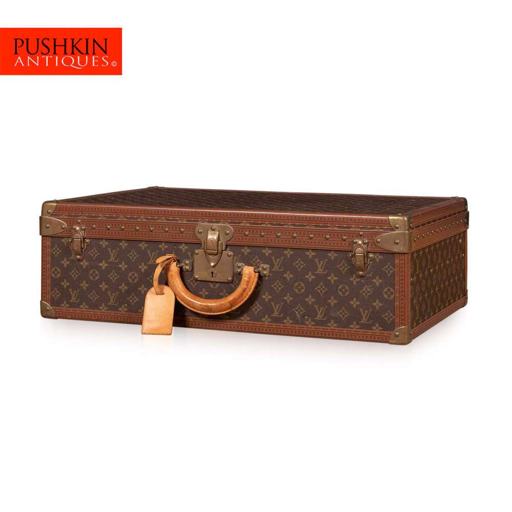A LATE 20TH CENTURY LOUIS VUITTON PRESIDENT CASE WITH KEYS — Pushkin  Antiques