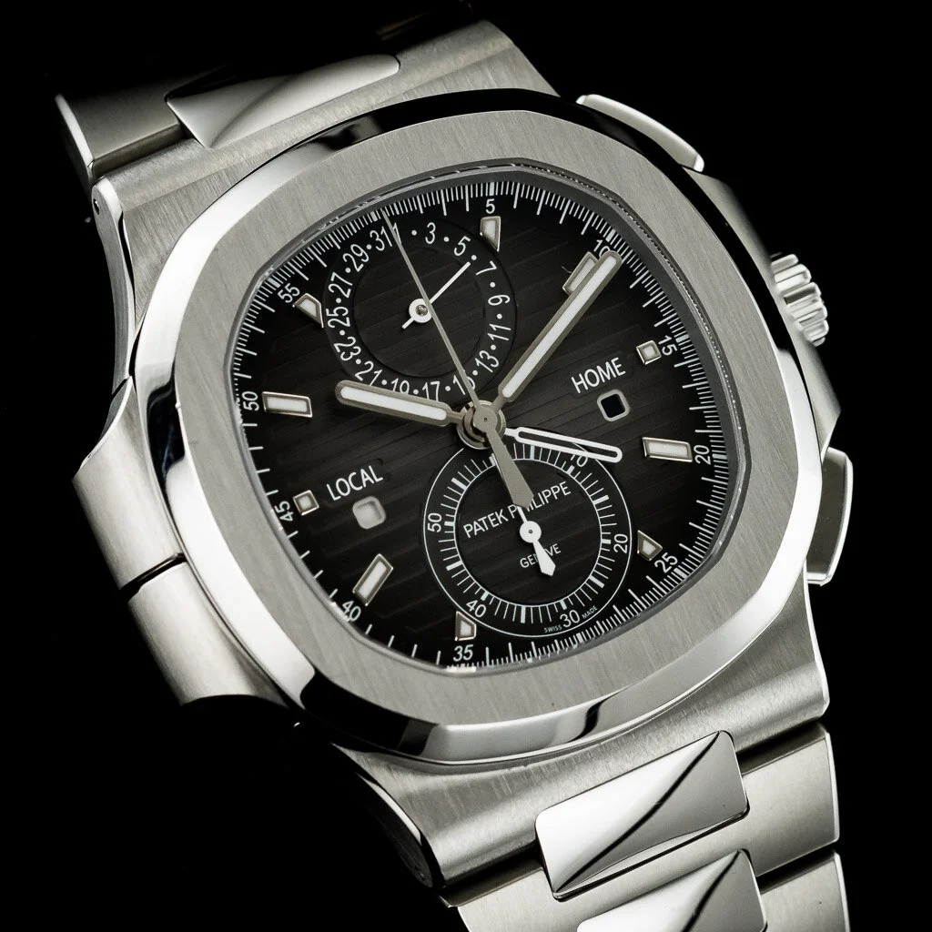 Pushkin Antiques Tunbridge Wells - Patek Philippe Nautilus 5990:1A-001 Travel Time Chronograph - 2.jpg