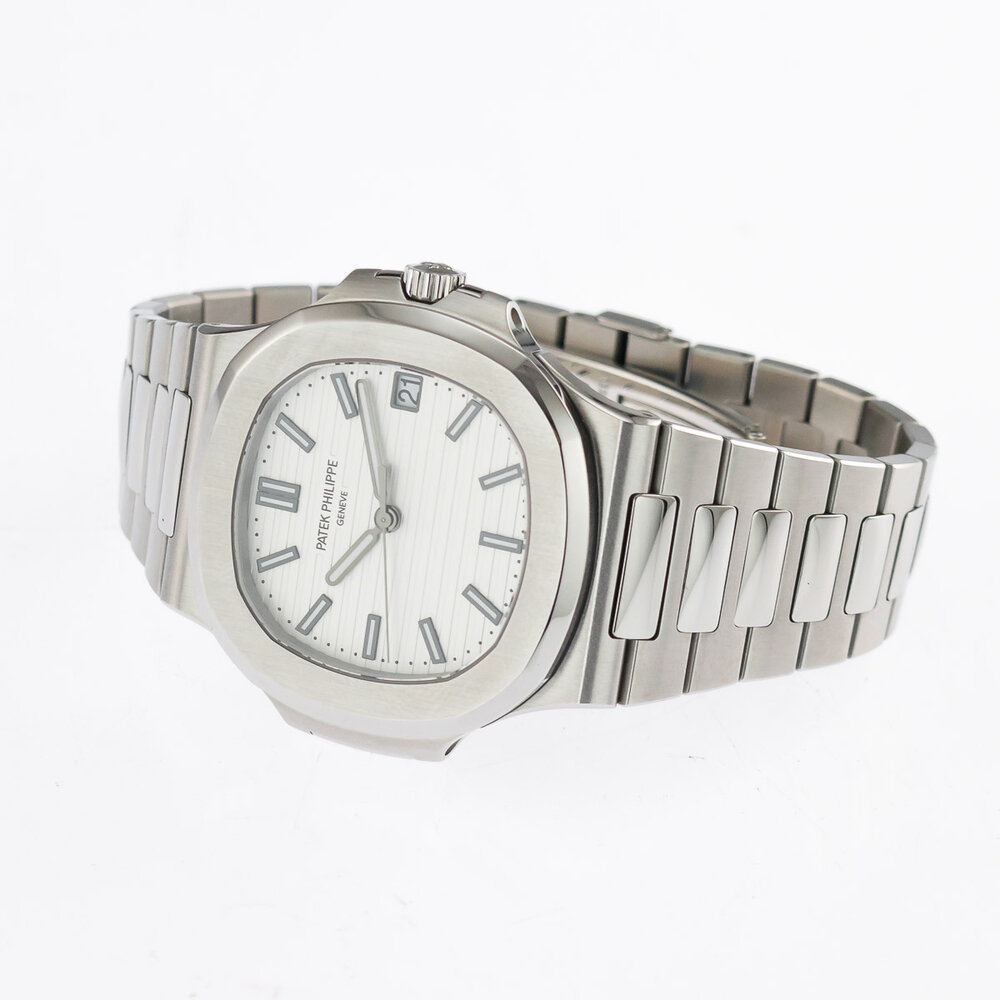 Patek Philippe Nautilus 5711/1A-011 White Dial - Perpetual & Co Watches
