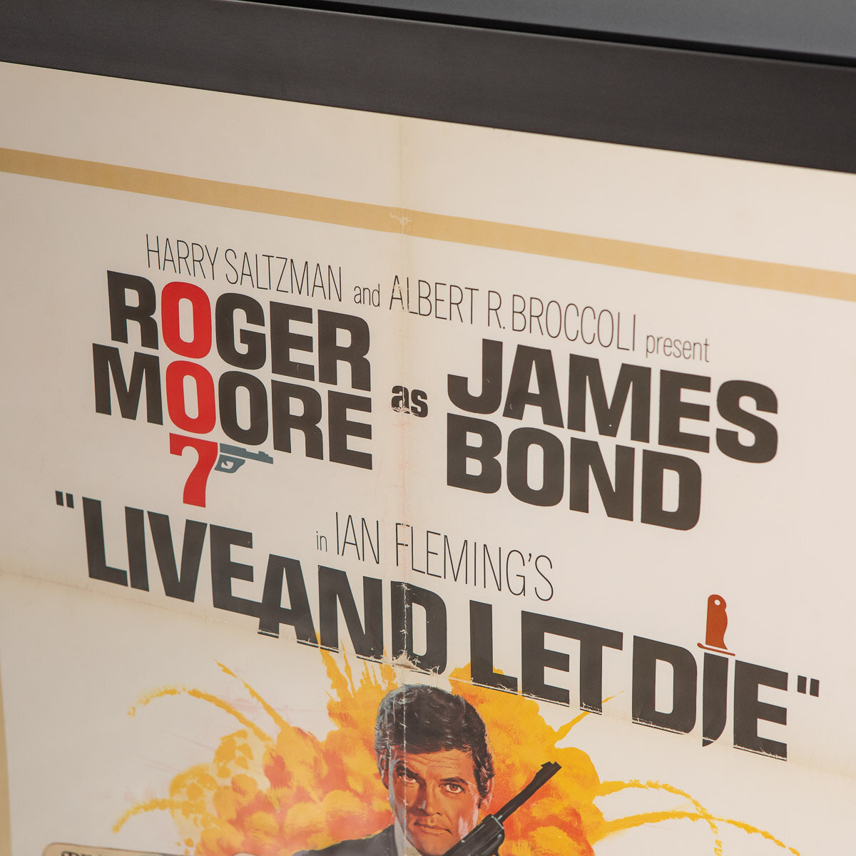 James Bond 007 #70670 15x10cm Live And Let Die Postkarte 