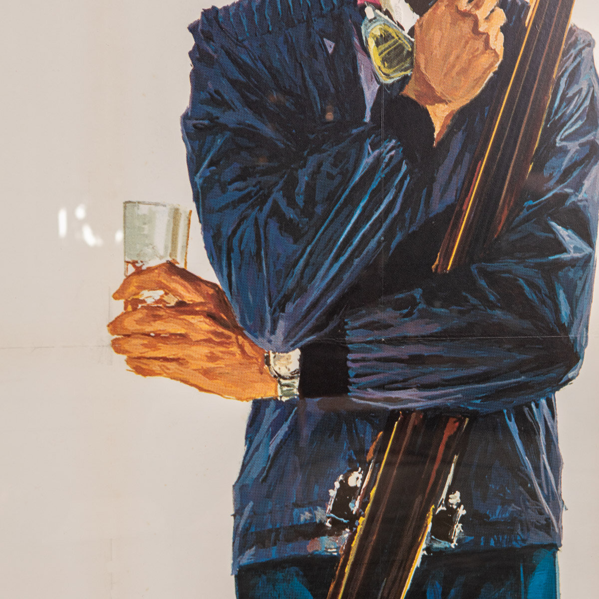 PUSHKIN ANTIQUES - ORIGINAL FRENCH RELEASE JAMES BOND ON HER MAJESTY'S SECRET SERVICE POSTER c.1969 - 9.jpg