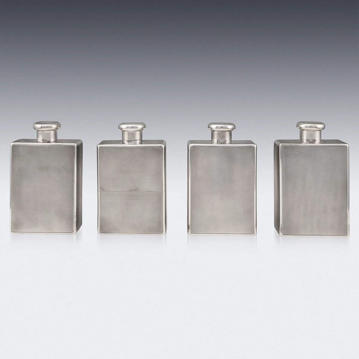 PUSHKIN ANTIQUES - ANTIQUE 20thC ENGLISH SOLID SILVER CASED PERFUME BOTTLES, LONDON c.1922 - 05.jpg