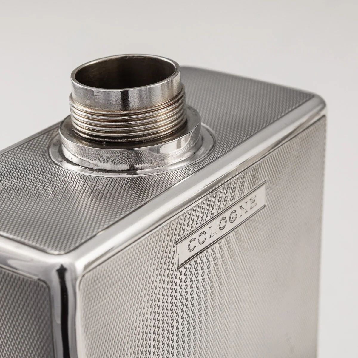 PUSHKIN ANTIQUES - ANTIQUE 20thC ENGLISH SOLID SILVER CASED PERFUME BOTTLES, LONDON c.1922 - 12.jpg