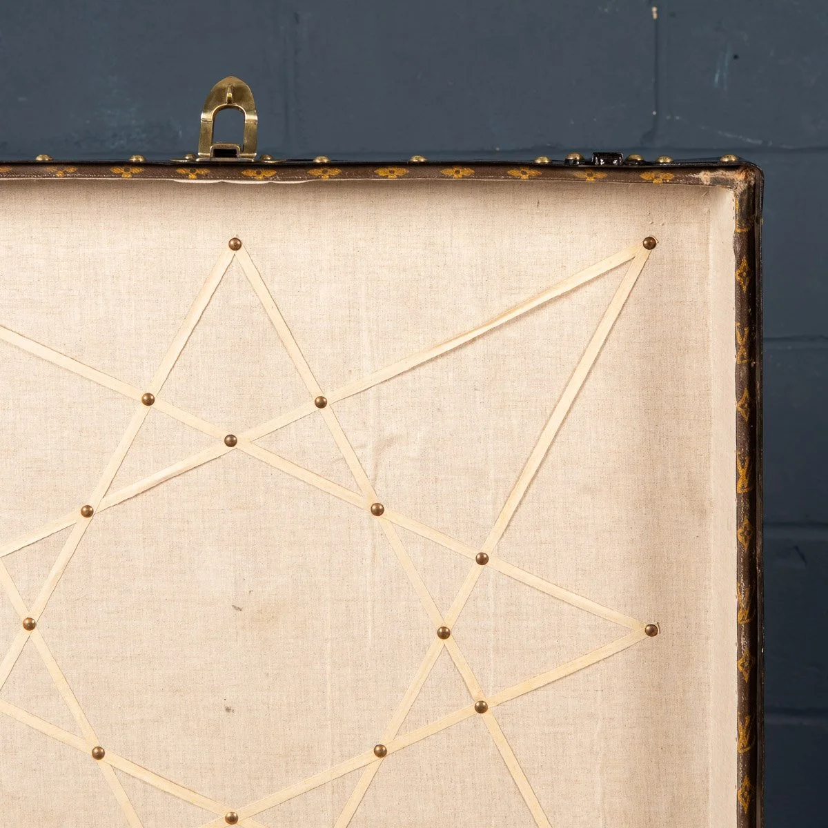 Pushkin Antiques - ANTIQUE 20thC LOUIS VUITTON HAT TRUNK IN MONOGRAM CANVAS, PARIS c.1900 - 47.jpg