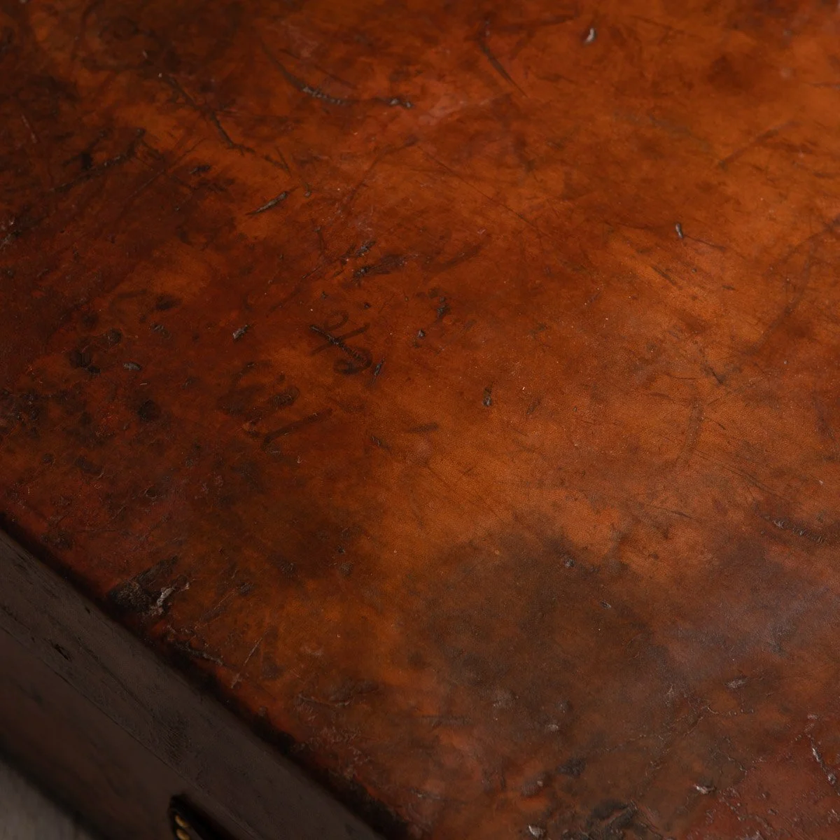 Pushkin Antiques - ANTIQUE 20thC GOYARD LEATHER CABIN TRUNK, FRANCE c.1900 - 15.jpg