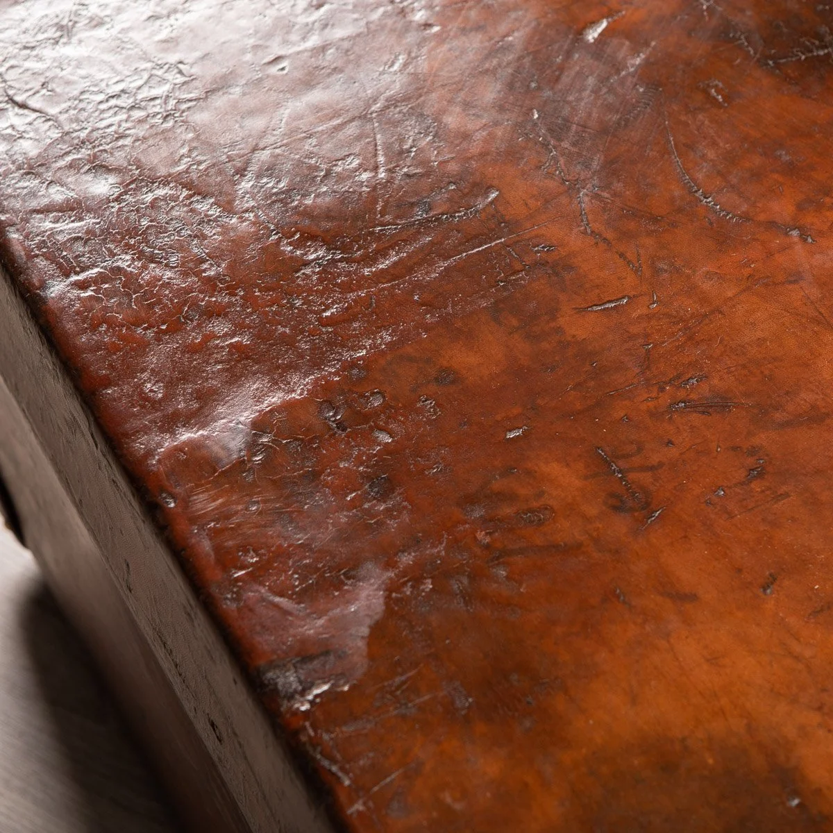 Pushkin Antiques - ANTIQUE 20thC GOYARD LEATHER CABIN TRUNK, FRANCE c.1900 - 21.jpg